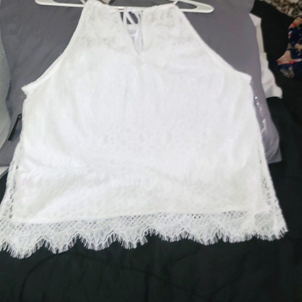 SLEEVELESS SHIRT - Picture 2 of 6